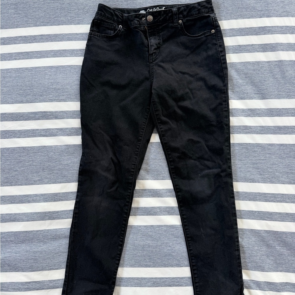 Cat & Jack Girls’ Size 16 Black Jeans